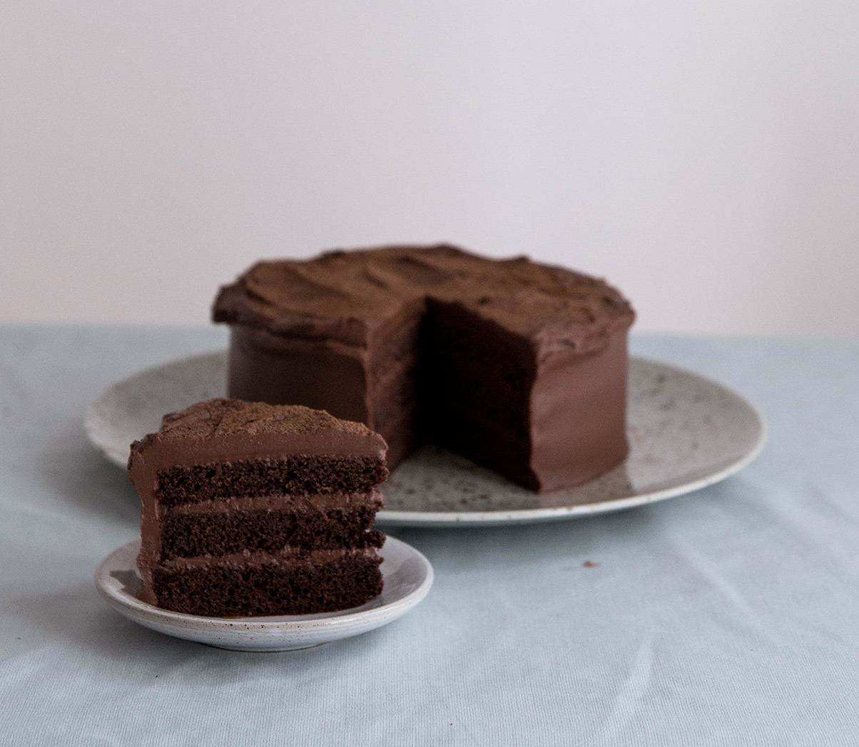 Čokoládový dort s čokoládovým krémem